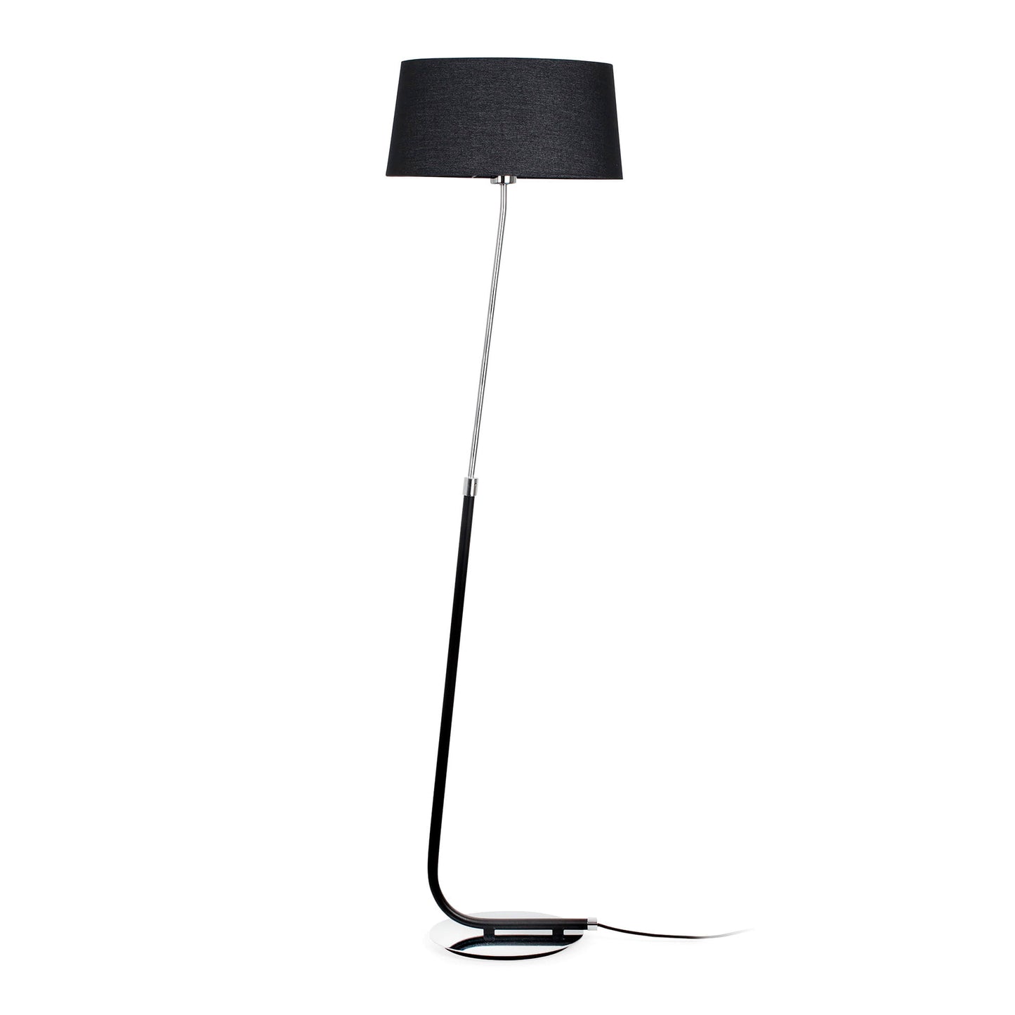 Lámpara de pie HOTEL FARO, diseño contemporáneo negro, ref. 29948