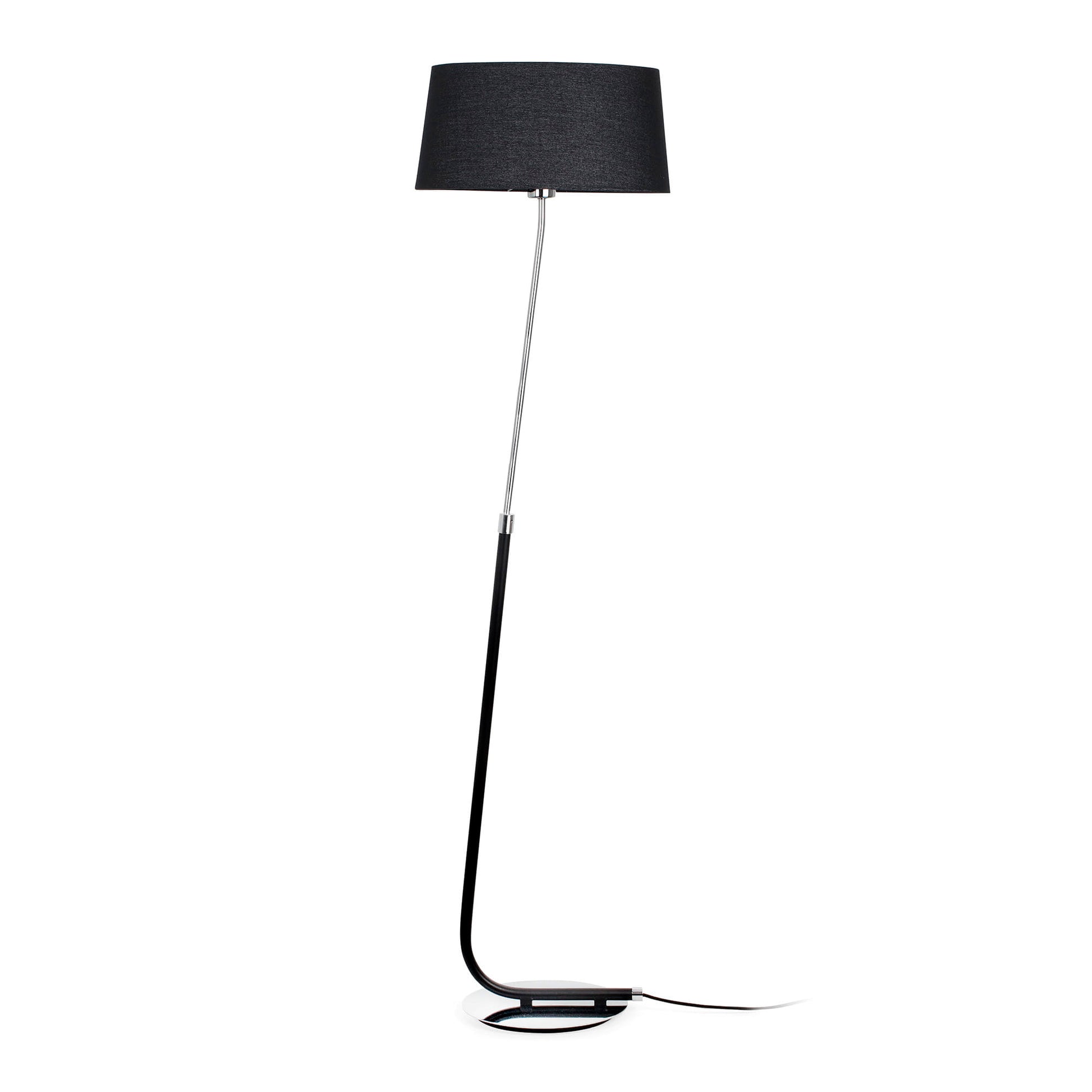 Lámpara de pie HOTEL FARO, diseño contemporáneo negro, ref. 29948