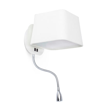 Aplique con Lector Blanco FARO SWEET 29950