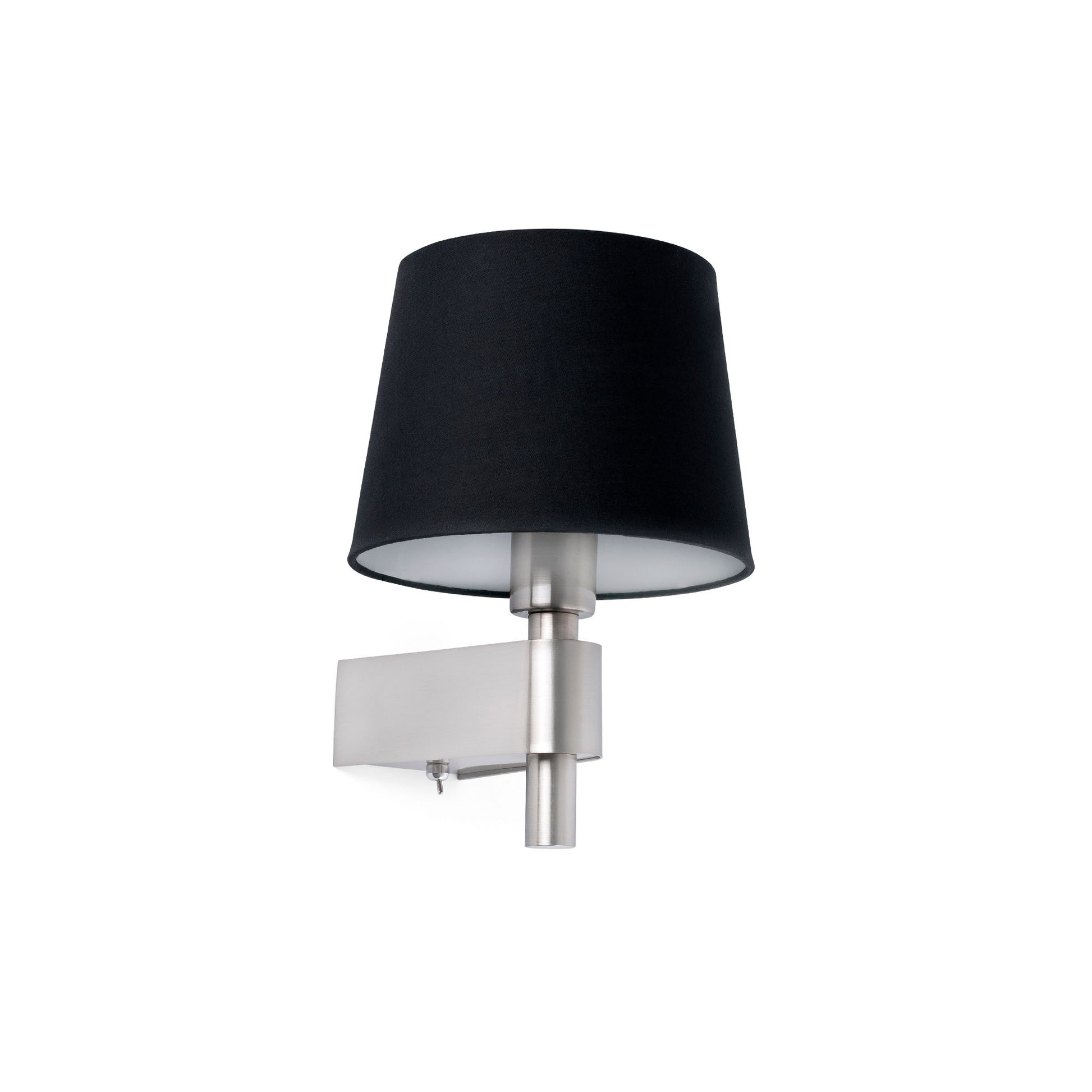 Aplique de pared ROOM negro FARO 29975 para iluminación interior decorativa.