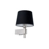 Aplique de pared ROOM negro FARO 29975 para iluminación interior decorativa.
