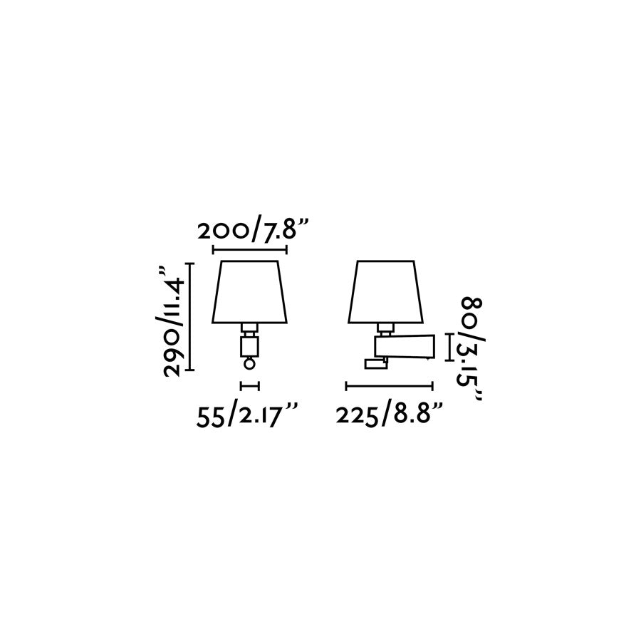Aplique LED con lector de 198 lúmenes ideal para lectura