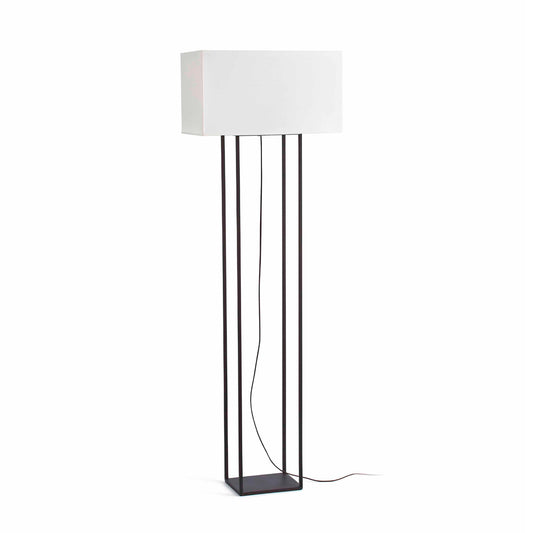 Lámpara de pie VESPER marrón FARO 29979 para salón moderno