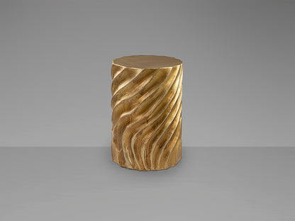 Mesa Auxiliar Dorada Torsa - Oro Patinado - Schuller - 409346 - Vista 4