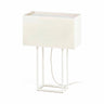 Lámpara de mesa Vesper blanca FARO, diseño moderno y elegante, Ref. 29984