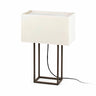 Lámpara de mesa Vesper marrón y beige FARO 29985