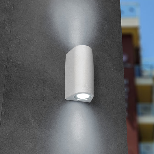Aplique Exterior MARTA 17 cm Luz Arriba y Abajo Blanco Fumagalli Interlusa - imagen 2 | Interlusa