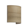 Aplique de pared Mera madera Alemar con efecto tela natural - Vista principal