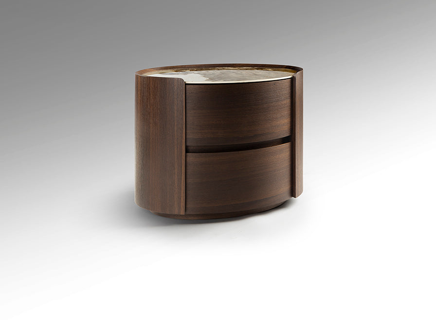 Mesita de Noche Enoc Roble Oscuro - Schuller - 411639 - Vista 4