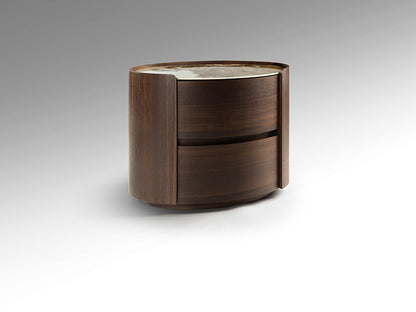 Mesita de Noche Enoc Roble Oscuro - Schuller - 411639 - Vista 4