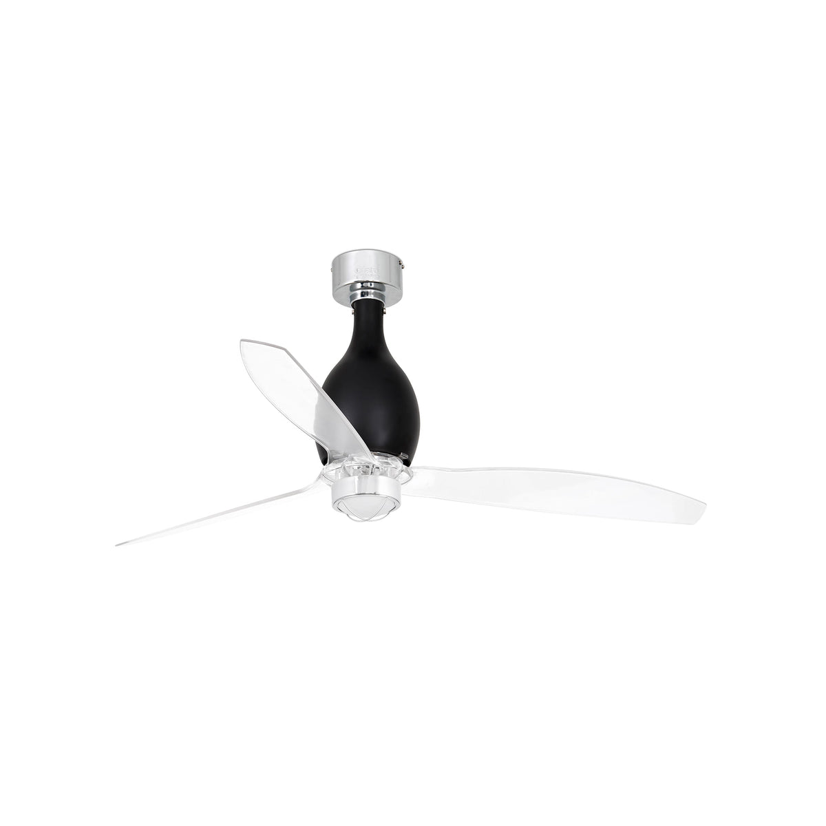 Mini Eterfan Ventilador de Techo LED Negro FARO 32026-10