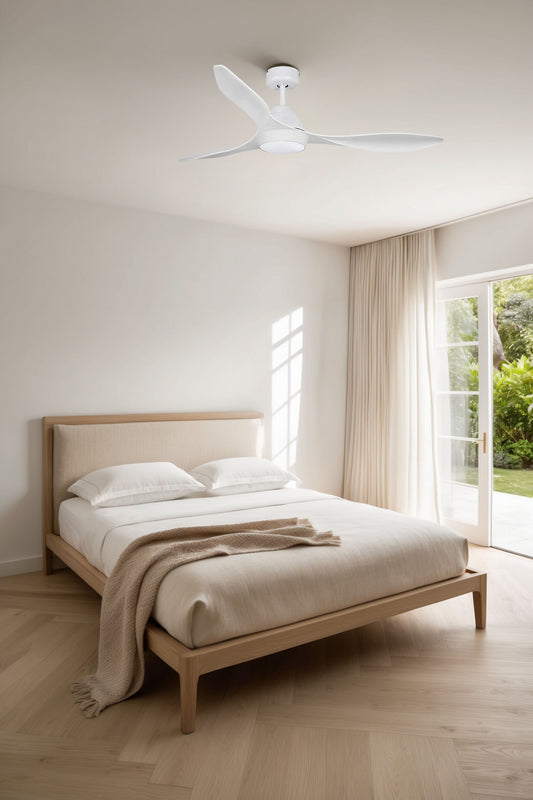 Ventilador Polaris fabricado en Acero color Blanco