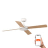 Ventilador de Techo MALLORCA L Blanco Arce con TUYA FARO 33350DCWT