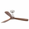 Ventilador de Techo Silencioso LANTAU L Nogal Faro 33370DC