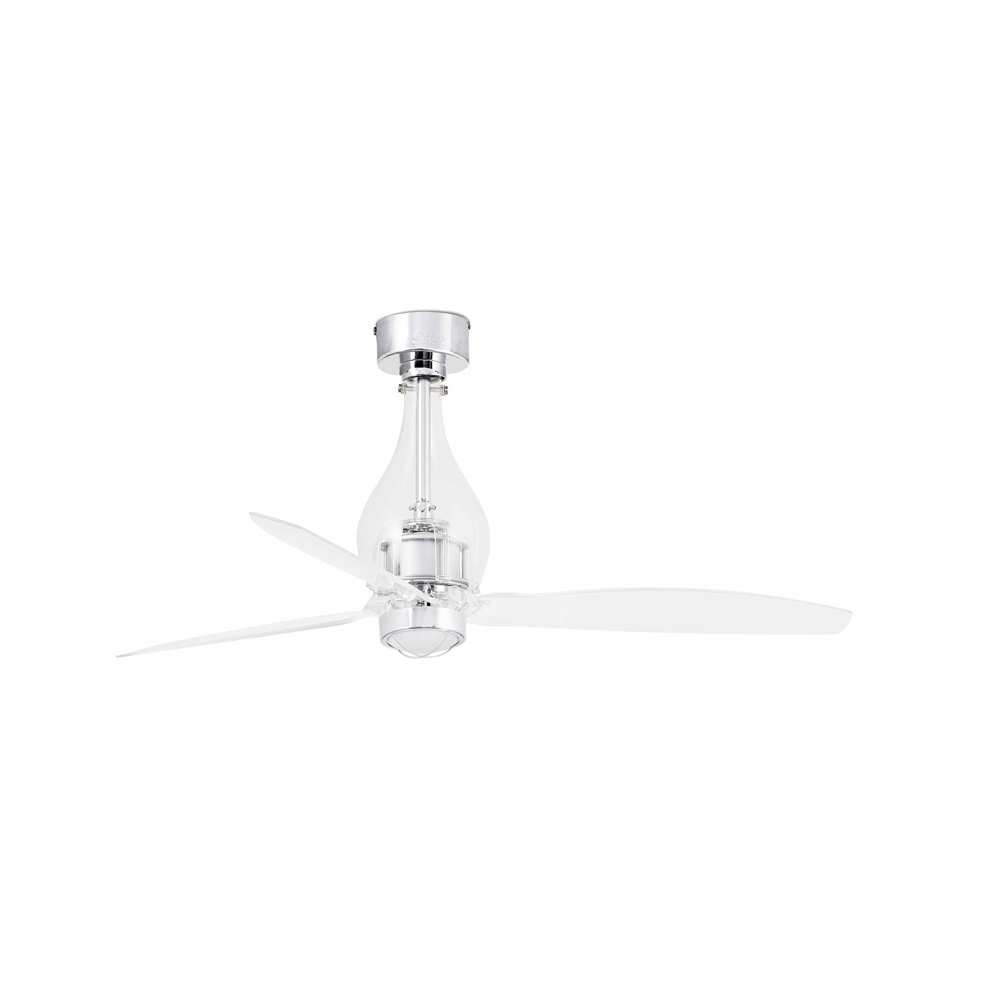 Ventilador de Techo LED MINI ETERFAN M Transparente Faro 33382-9