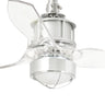 Kit Luz Cromo Ventilador ETER TUBE JUST FAN FARO 33390