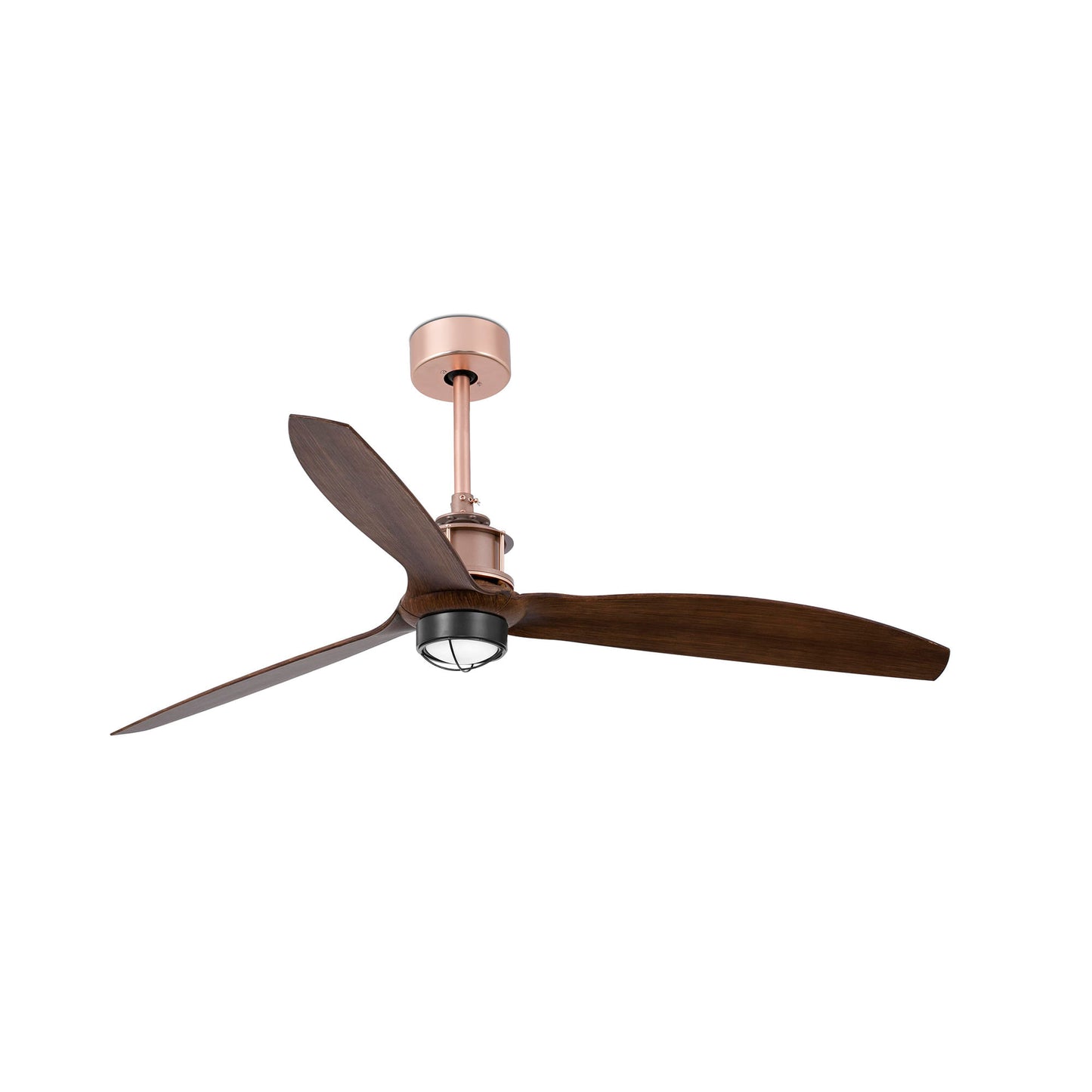 JUST FAN LED Ventilador Cobre y Nogal FARO 33399-10