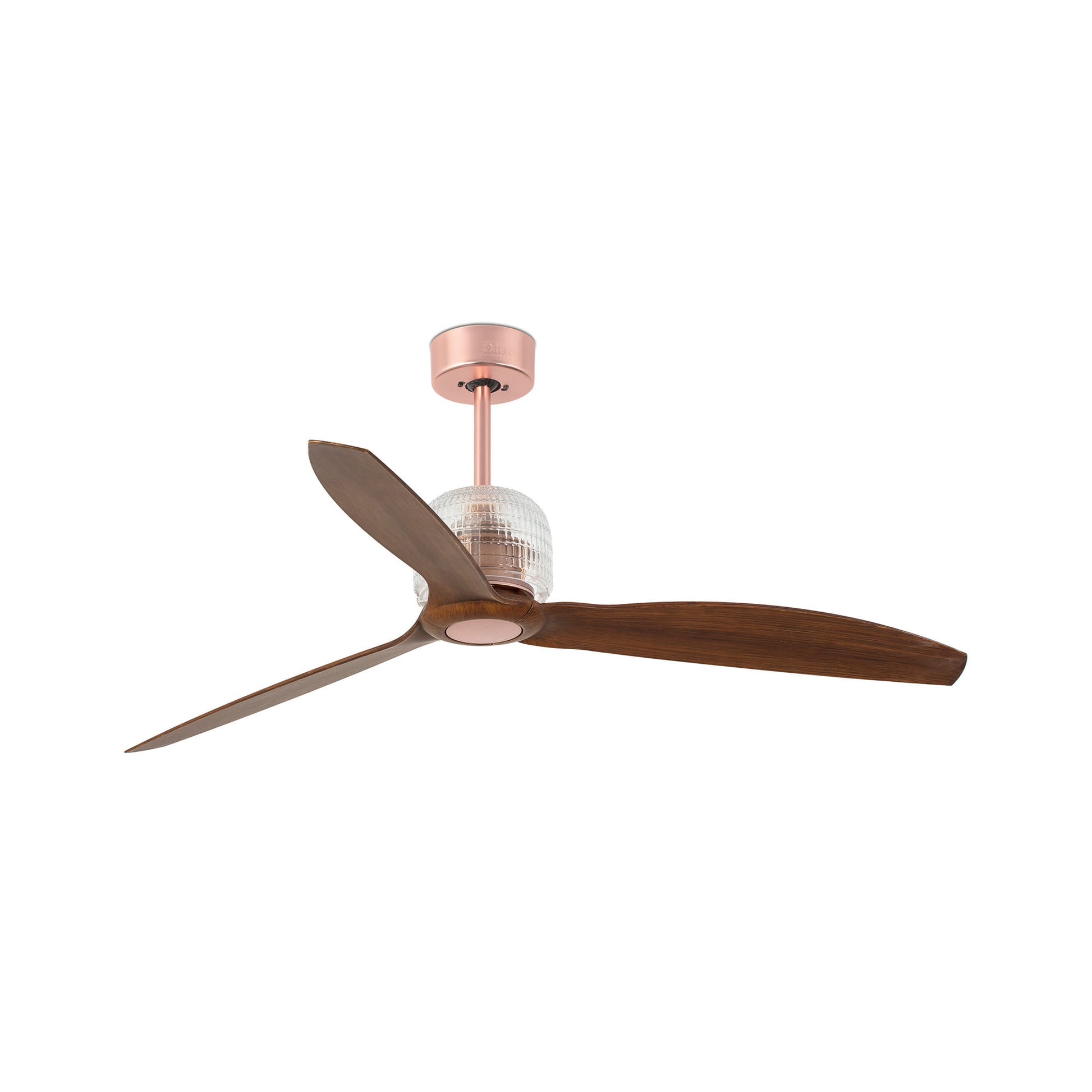 Deco Fan M Ventilador de Techo Industrial Nogal y Cobre FARO 33399D