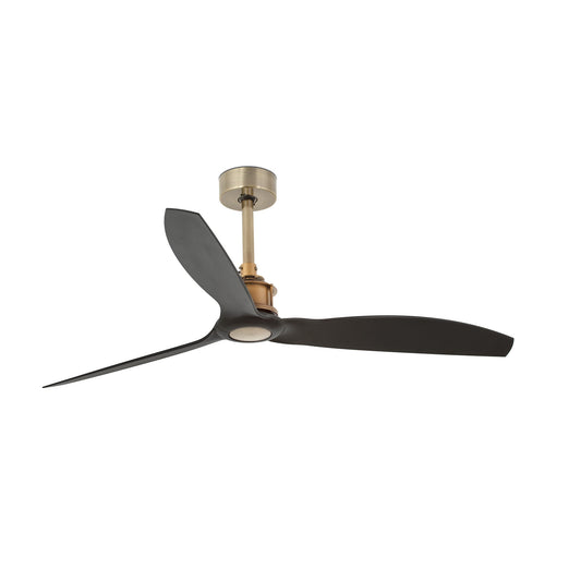 JUST FAN Ventilador de Techo Oro Viejo y Negro FARO 33417