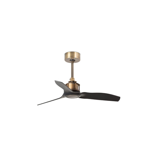 JUST FAN S Ventilador de Techo Oro Viejo y Negro FARO 33429