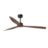 JUST FAN XL Ventilador de Techo Nogal y Negro Mate FARO 33430