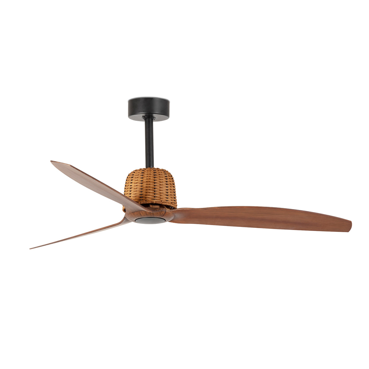 Ventilador de Techo Weaver M 128 cm Negro Mate y Nogal FARO - vista principal | FARO