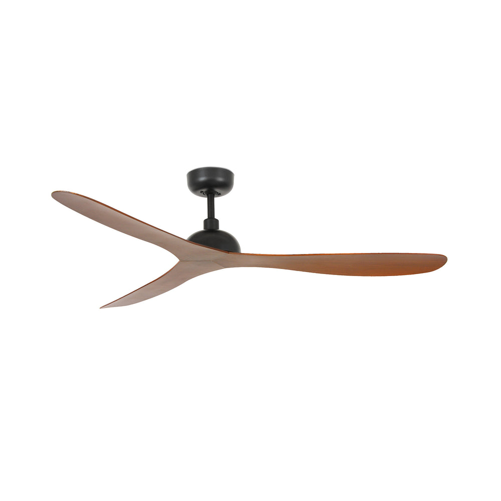 GOTLAND L Ventilador de Techo Silencioso Nogal y Negro FARO
