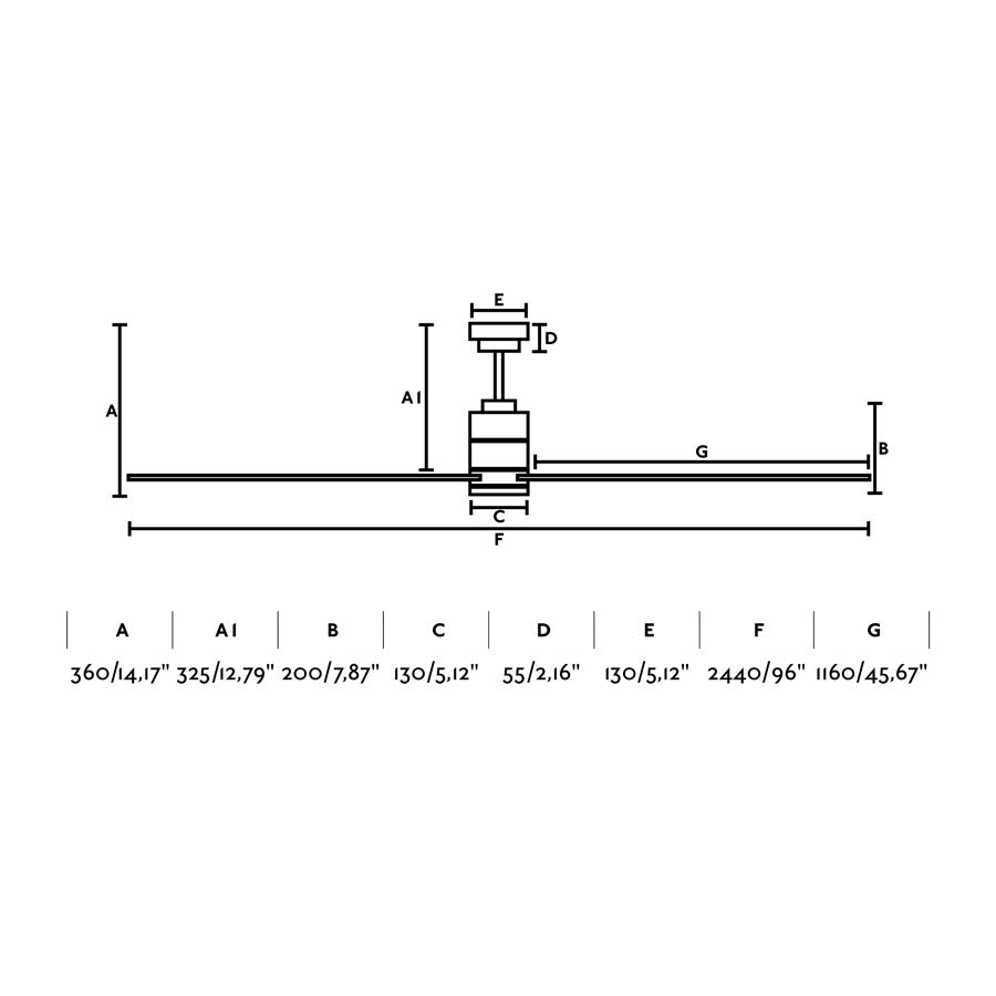 Ventilador de techo con luz LED temperatura de color ajustable