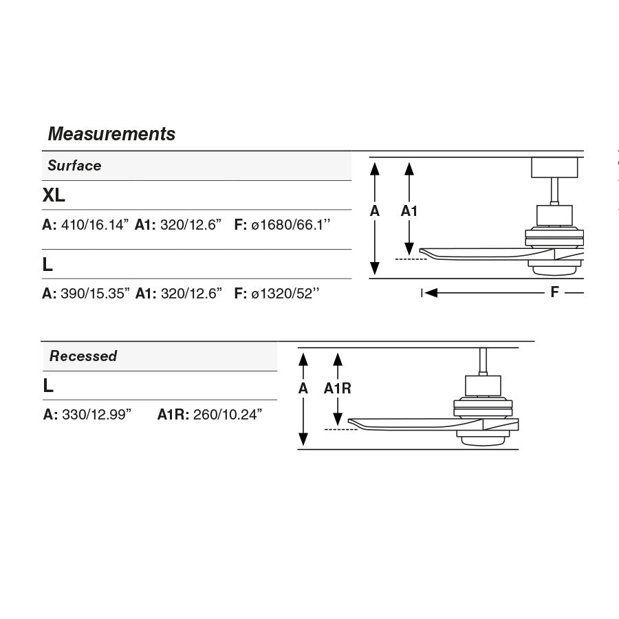 Ventilador de techo con motor DC silencioso y bajo consumo