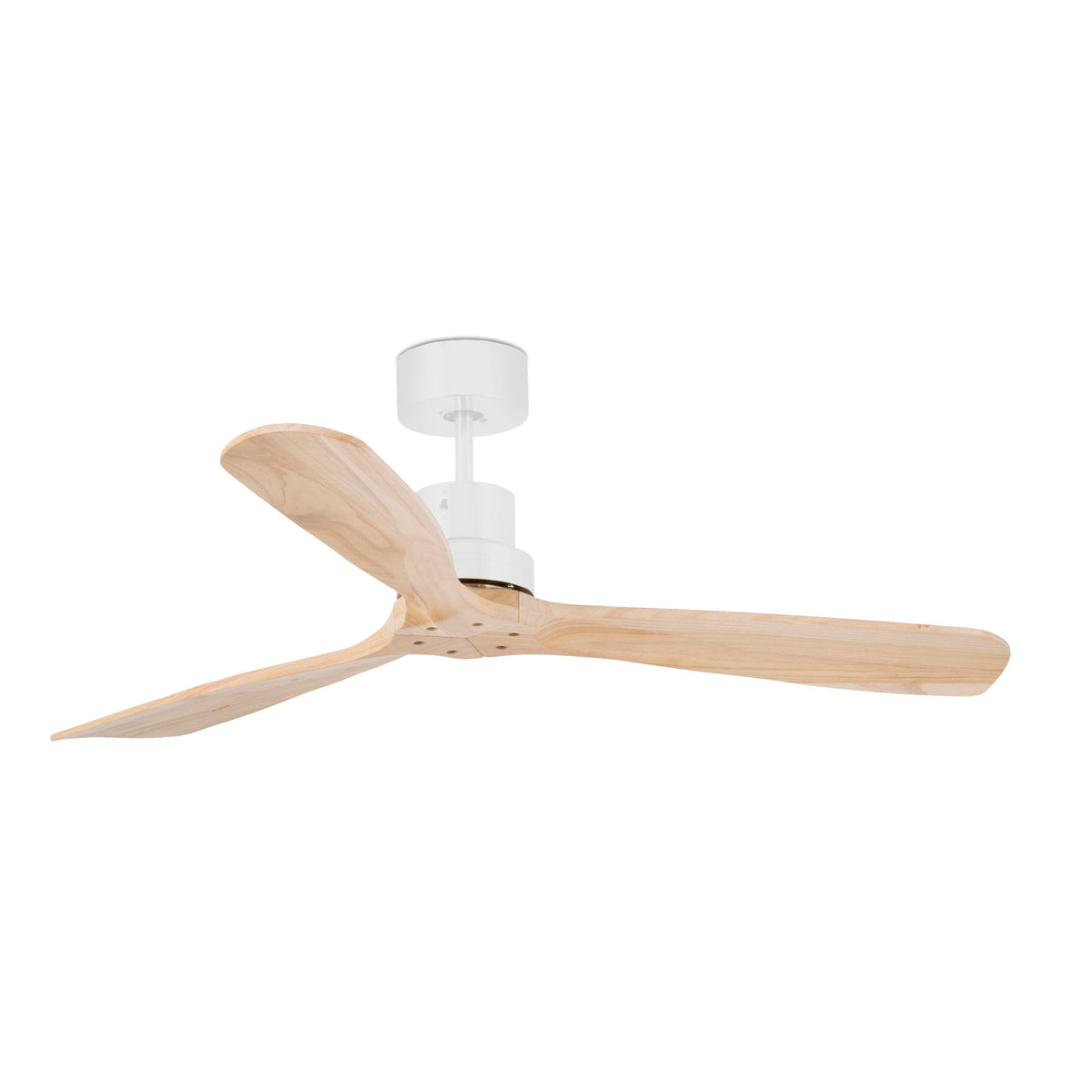 Ventilador de Techo Lantau L 132 cm FARO - Blanco/Pino, Sin luz, 0-10V | FARO