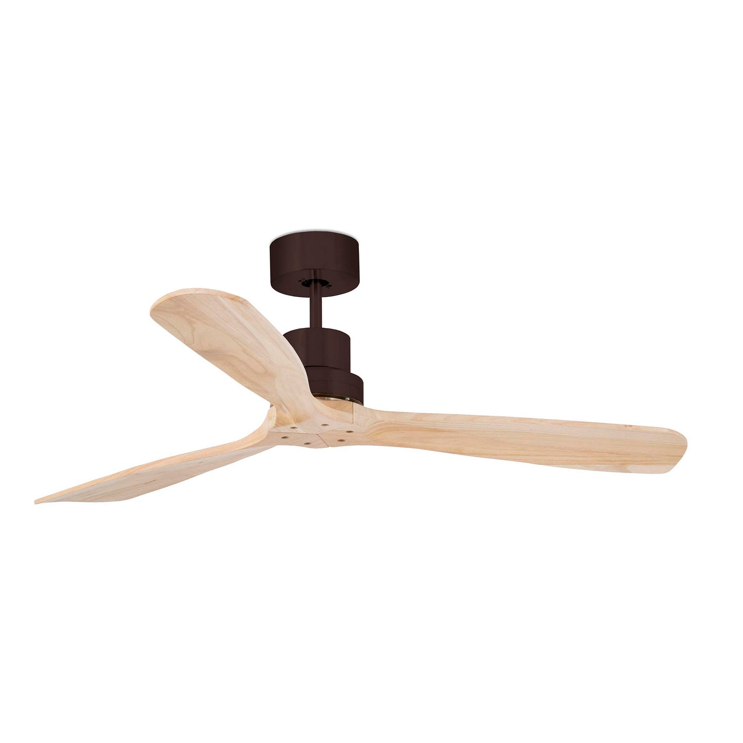 Ventilador de Techo LANTAU L Marrón y Pino FARO 33562DC