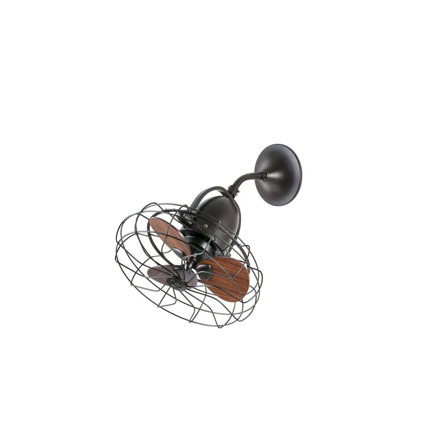 Ventilador de Techo Industrial KEIKI Marrón Nogal FARO 33715