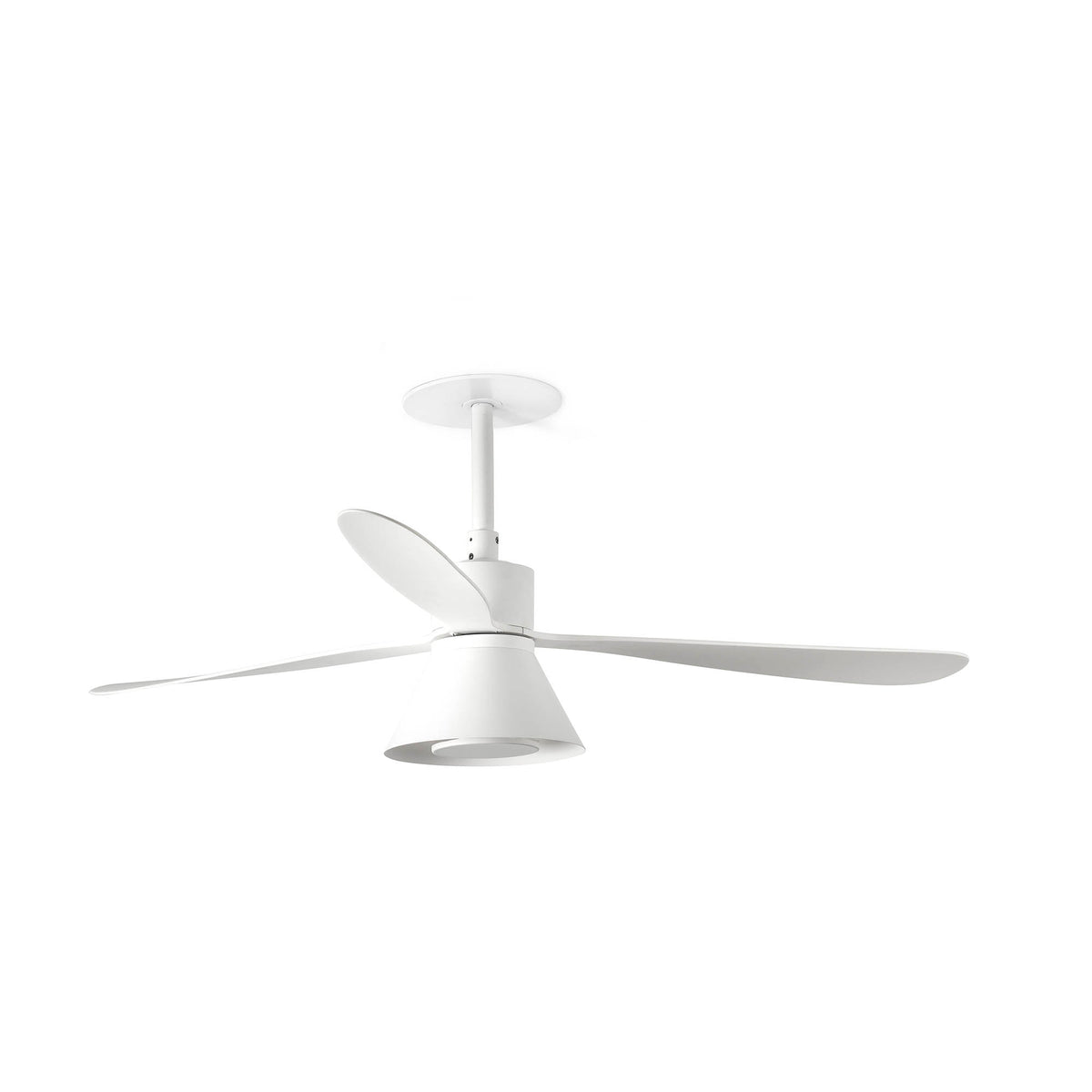 Ventilador de Techo Empotrado Amelia L Motor DC Faro - Blanco, CONE 20W CCT, 0-10V | FARO