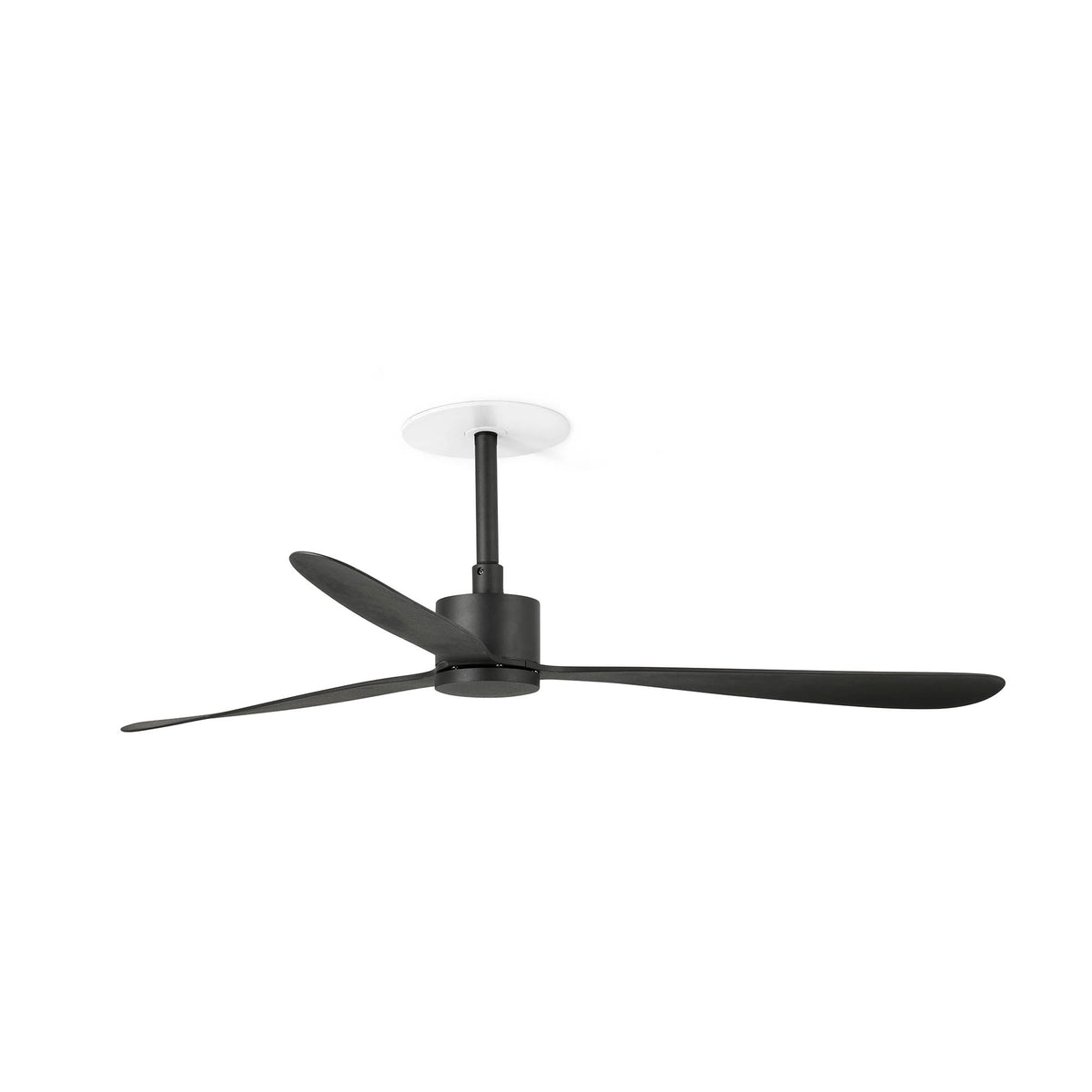 Ventilador de Techo Empotrado Amelia L Motor DC Faro - Negro, Sin luz, 0-10V | FARO