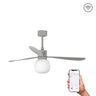Ventilador de techo LED AMELIA gris WIZ de FARO - Diseño moderno y eficiente