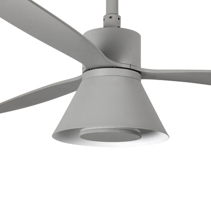 Kit Luz Cono Gris CCT Dimmable AMELIA FARO para ventilador, referencia 33765