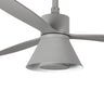 Kit Luz Cono Gris CCT Dimmable AMELIA FARO para ventilador, referencia 33765