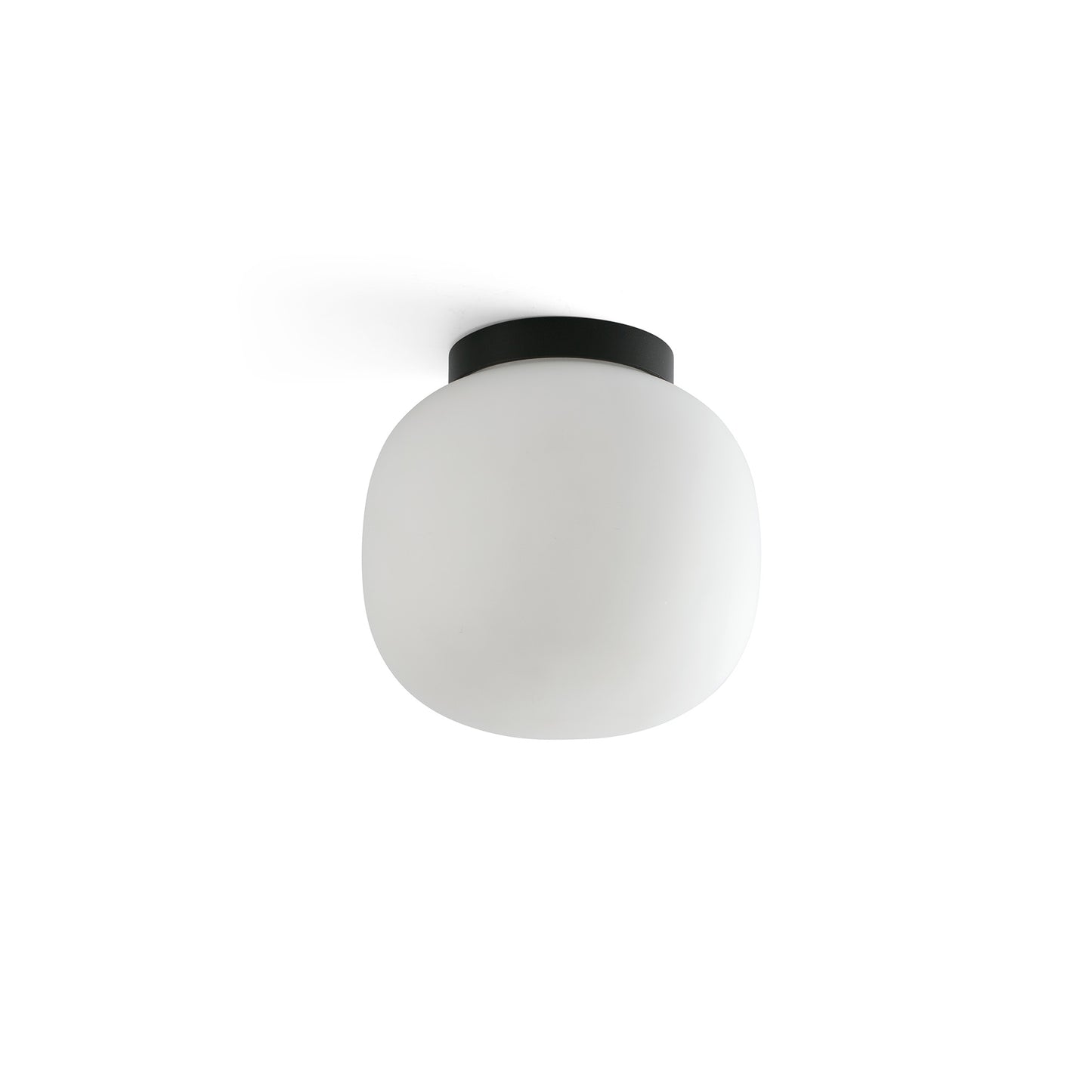 Kit Luz Ball Negro Dimable AMELIA Faro 33767 para ventilador