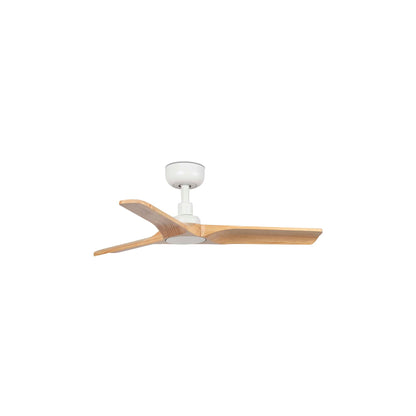 Ventilador de Techo Heywood S 90 cm FARO - Blanco/Pino, Sin luz, 0-10V | FARO