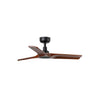 Ventilador de Techo HEYWOOD S Nogal Oscuro y Negro Faro 33806