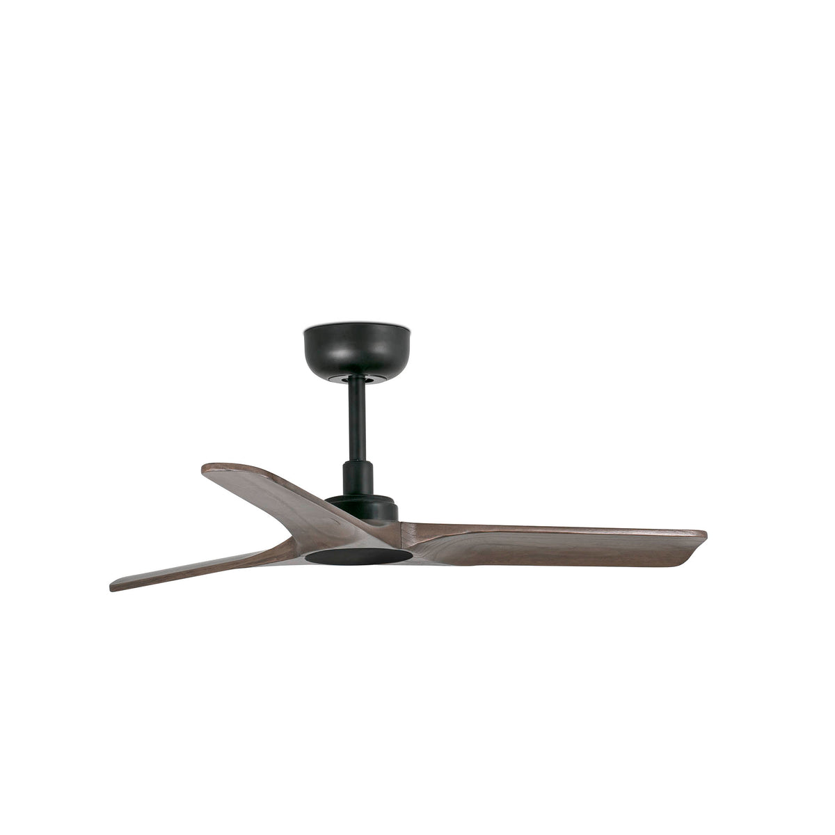 Ventilador de Techo Heywood S 90 cm FARO - Negro/Nogal, Sin luz, Mando a distancia | FARO