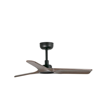 Ventilador de Techo Heywood S 90 cm FARO - Negro/Nogal, Sin luz, Mando a distancia | FARO