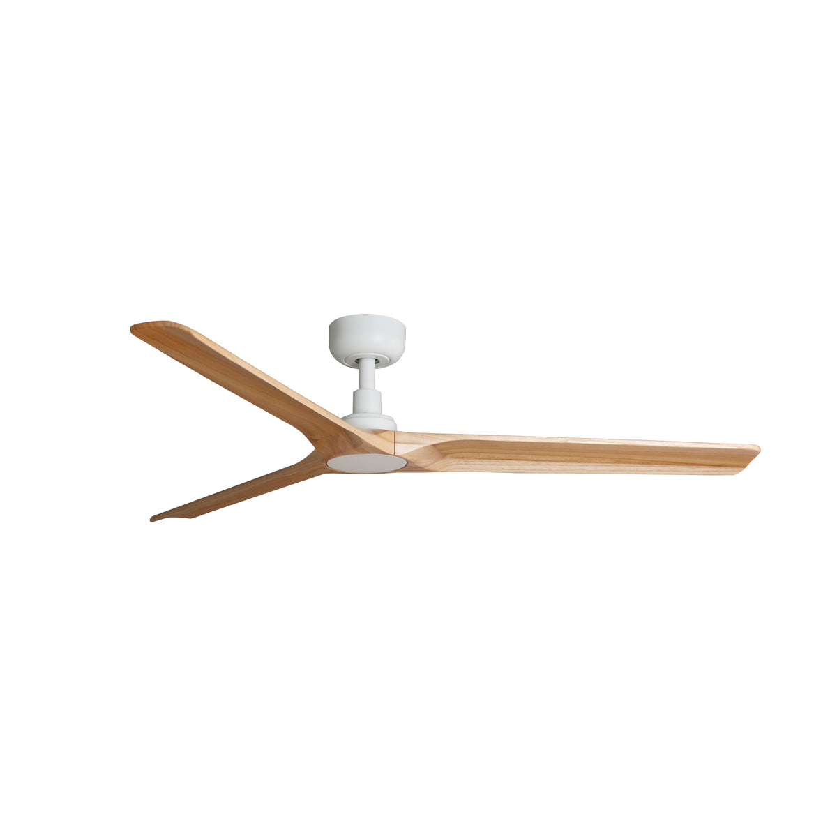 Ventilador de Techo Heywood L 132 cm FARO - Blanco/Pino, Sin luz, Mando + Tuya (app y voz) | FARO