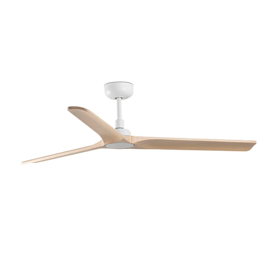 Ventilador de Techo HEYWOOD L 132 cm Blanco y Pino FARO - vista principal | FARO
