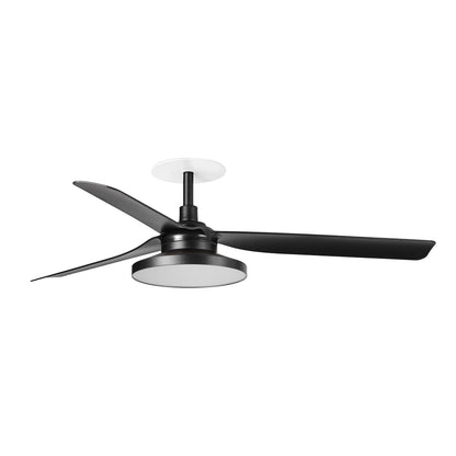 Ventilador de Techo Empotrado Punt M Motor DC FARO - Negro, TAK 4000K, 0-10V | FARO