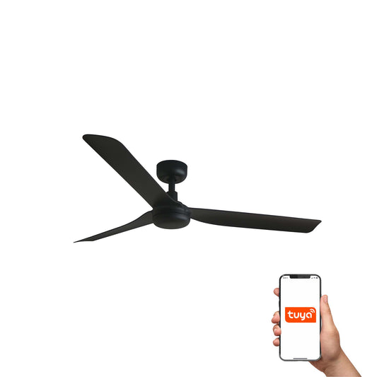 Ventilador de Techo Inteligente PUNT M Negro Faro 33815WT