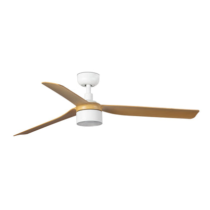 Ventilador de Techo Punt M 132 cm FARO - Blanco/Arce, TEK 2700K, Mando a distancia | FARO