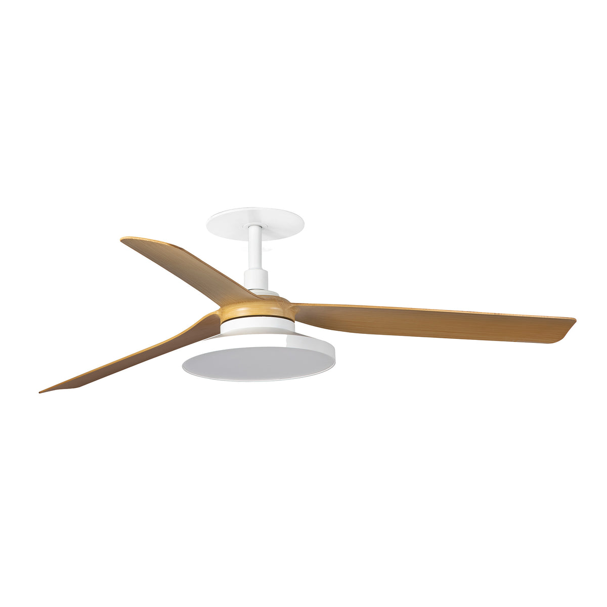 Ventilador de Techo Empotrado Punt M Motor DC FARO - Blanco/Arce, TAK 2700K, 0-10V | FARO