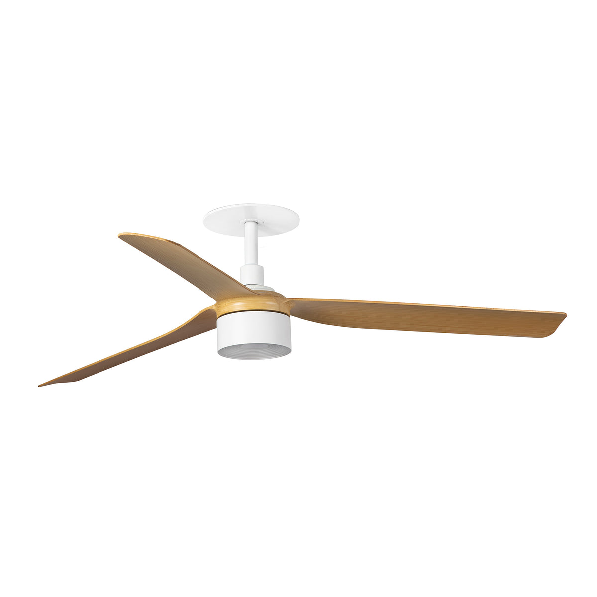 Ventilador de Techo Empotrado Punt M Motor DC FARO - Blanco/Arce, TEK 2700K, 0-10V | FARO