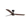 Ventilador de Techo PUNT M Nogal y Negro Faro 33817